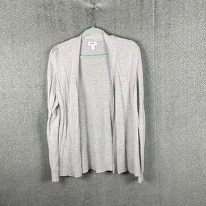 Light gray long sleeved cardigan from Old Navy, never worn size Large